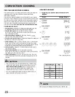 Предварительный просмотр 19 страницы Electrolux EMBD3010AS User Manual