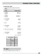 Предварительный просмотр 20 страницы Electrolux EMBD3010AS User Manual