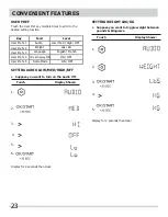 Предварительный просмотр 23 страницы Electrolux EMBD3010AS User Manual