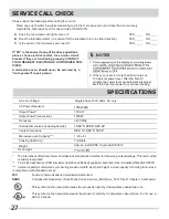 Предварительный просмотр 27 страницы Electrolux EMBD3010AS User Manual