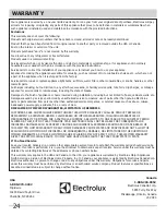 Предварительный просмотр 24 страницы Electrolux EMBS2411AB User Manual