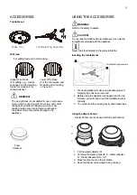 Preview for 7 page of Electrolux EMC27D22BM Installation & User Manual