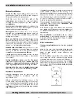 Preview for 5 page of Electrolux EMC38905X User Manual