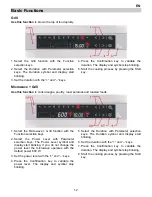 Preview for 13 page of Electrolux EMC38905X User Manual