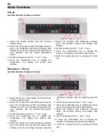 Preview for 14 page of Electrolux EMC38905X User Manual