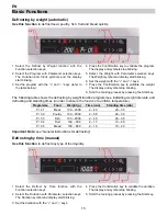 Preview for 16 page of Electrolux EMC38905X User Manual