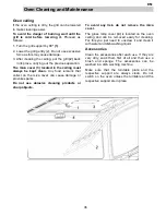 Предварительный просмотр 35 страницы Electrolux EMC38915X User Manual