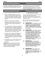 Preview for 8 page of Electrolux EME1925 User Manual