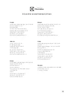 Preview for 37 page of Electrolux EME2600SA User Manual