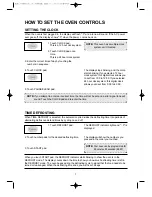 Preview for 11 page of Electrolux EME31005X Owner'S Manual