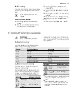 Preview for 11 page of Electrolux EME31151 User Manual