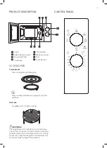 Preview for 5 page of Electrolux EMG20K38GB Installation & User Manual