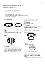 Preview for 7 page of Electrolux EMG23D22B Installation And User Manual