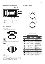 Предварительный просмотр 5 страницы Electrolux EMG23K22B Installation And User Manual