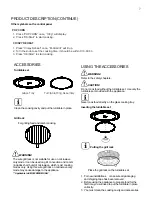 Предварительный просмотр 7 страницы Electrolux EMG30D22B Installation And User Manual