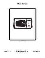 Предварительный просмотр 1 страницы Electrolux EMM2005 User Manual