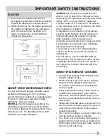 Предварительный просмотр 7 страницы Electrolux EMOW1911AS User Manual