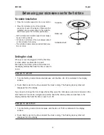 Предварительный просмотр 9 страницы Electrolux EMS 1882 Instruction Manual