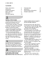 Preview for 2 page of Electrolux EMS 21400 S User Manual