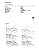 Preview for 54 page of Electrolux EMS 21400 S User Manual