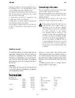 Preview for 31 page of Electrolux EMS 2185 Instruction Booklet