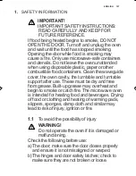 Preview for 107 page of Electrolux EMS17006O User Manual