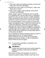 Preview for 108 page of Electrolux EMS17006O User Manual