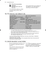 Preview for 128 page of Electrolux EMS17006O User Manual