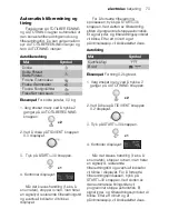 Preview for 73 page of Electrolux EMS17216 User Manual