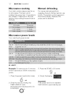 Предварительный просмотр 12 страницы Electrolux EMS17216X Owner'S Manual