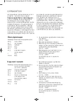 Preview for 87 page of Electrolux EMS17256O User Manual