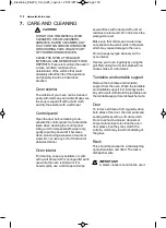 Preview for 118 page of Electrolux EMS17256O User Manual