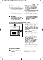 Preview for 121 page of Electrolux EMS17256O User Manual