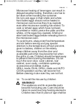 Preview for 5 page of Electrolux EMS17306O User Manual