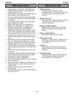 Предварительный просмотр 16 страницы Electrolux EMS1740 User Manual