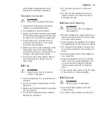 Предварительный просмотр 19 страницы Electrolux EMS20010 User Manual