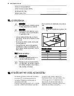 Предварительный просмотр 52 страницы Electrolux EMS20010 User Manual