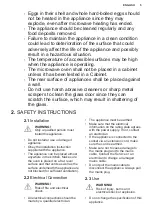 Preview for 5 page of Electrolux EMS20300OX User Manual