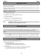 Preview for 12 page of Electrolux EMS2040 User Manual