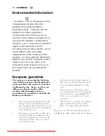 Preview for 22 page of Electrolux EMS2120 User Manual