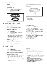 Предварительный просмотр 8 страницы Electrolux EMS21400 User Manual