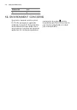 Предварительный просмотр 16 страницы Electrolux EMS21400 User Manual