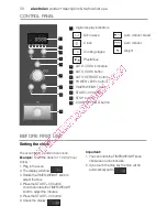 Предварительный просмотр 36 страницы Electrolux EMS26215 User Manual