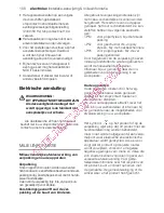 Предварительный просмотр 106 страницы Electrolux EMS26215 User Manual