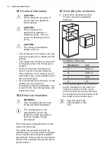 Preview for 14 page of Electrolux EMS26415X User Manual