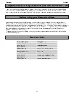 Preview for 4 page of Electrolux EMS2820 User Manual