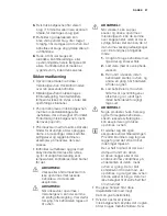 Preview for 37 page of Electrolux EMS30400OX User Manual