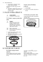 Preview for 14 page of Electrolux EMT25207 User Manual