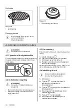 Предварительный просмотр 44 страницы Electrolux EMZ725MMK User Manual