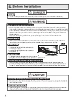 Предварительный просмотр 6 страницы Electrolux EN18WI30LS Installation Manual